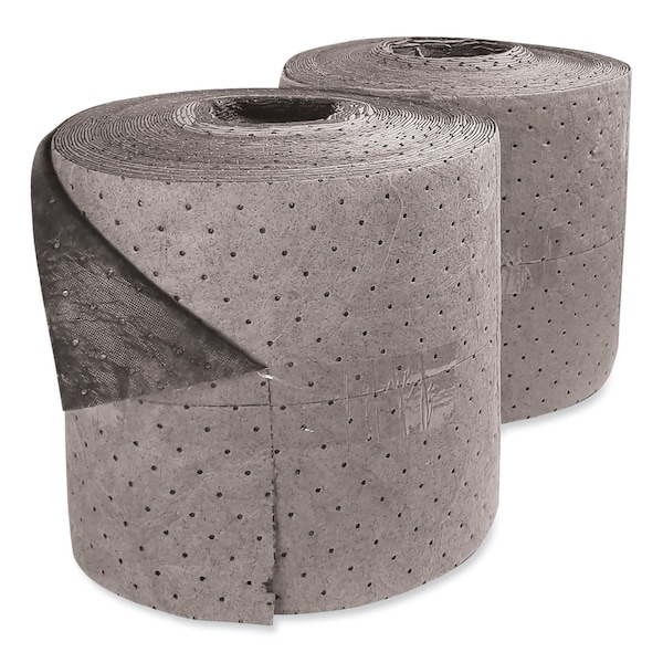 TASKBrand All Sorb Industrial Sorbent Roll, 24.5 Gal, 15 In. X 150 Ft, 2PK